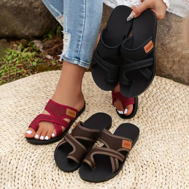 CELIA | SANDALIAS DE MALLA PERFORADA
