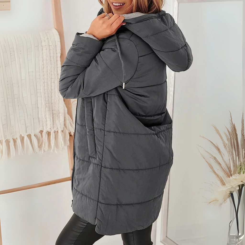 Marcelline | Chamarra de invierno ligera con capucha