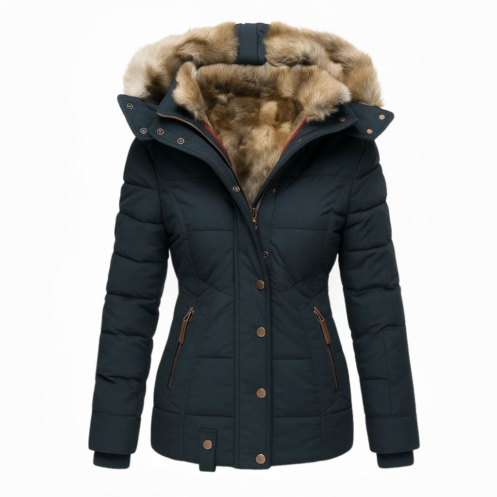 Anna | Abrigo de invierno con forro de piel
