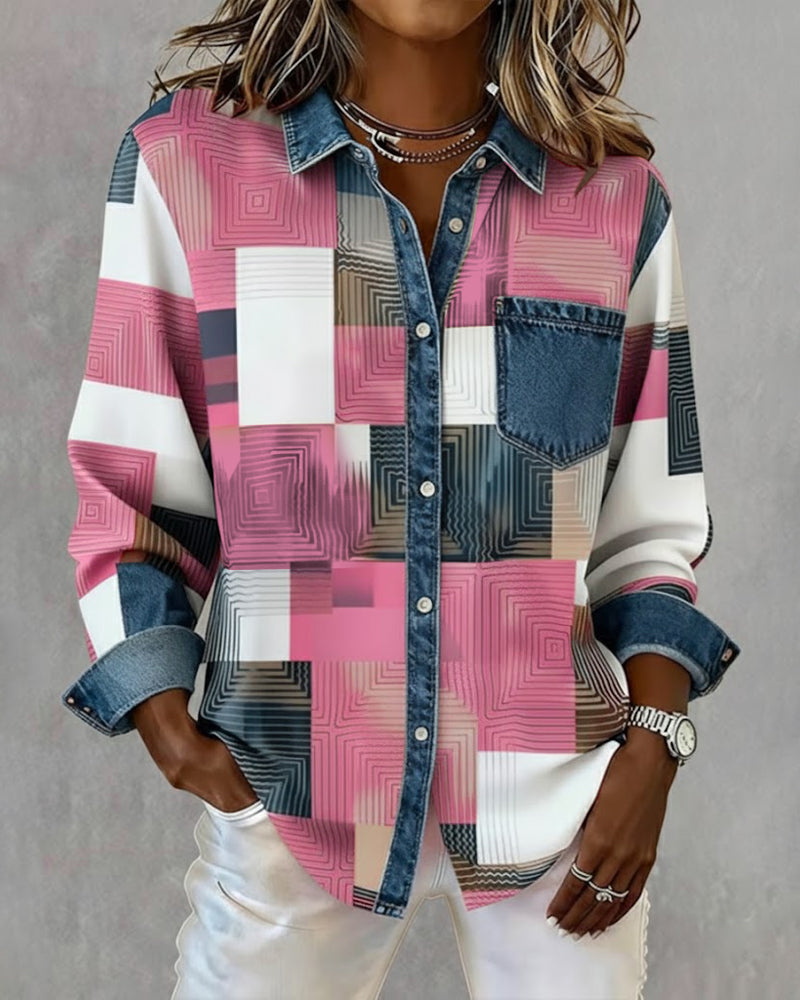 Anaïs-Claire | Sudadera con Cremallera y Estampado Casual