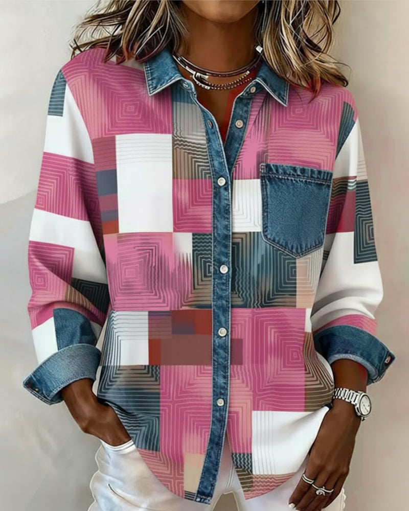 Anaïs-Claire | Sudadera con Cremallera y Estampado Casual