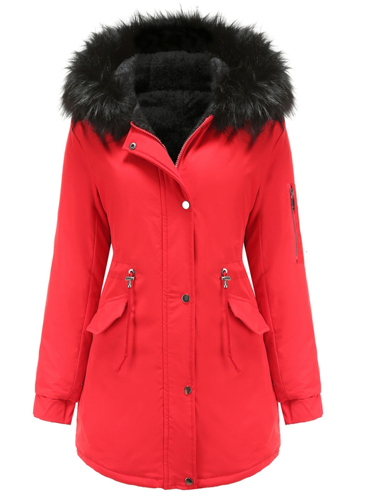 Arielle | Parka de invierno con suave forro de piel