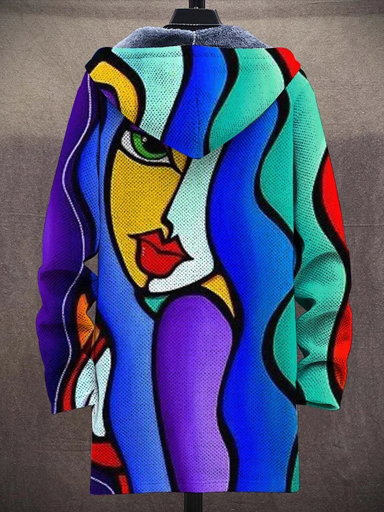 Allira | Cardigan de Lujo con Inspiración Artística