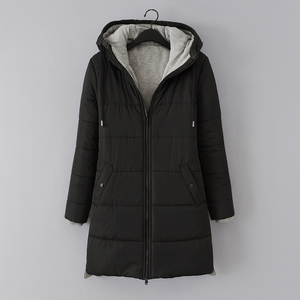 Marcelline | Chamarra de invierno ligera con capucha