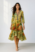 Casa | Vestido maxi floral bohemio y ligero
