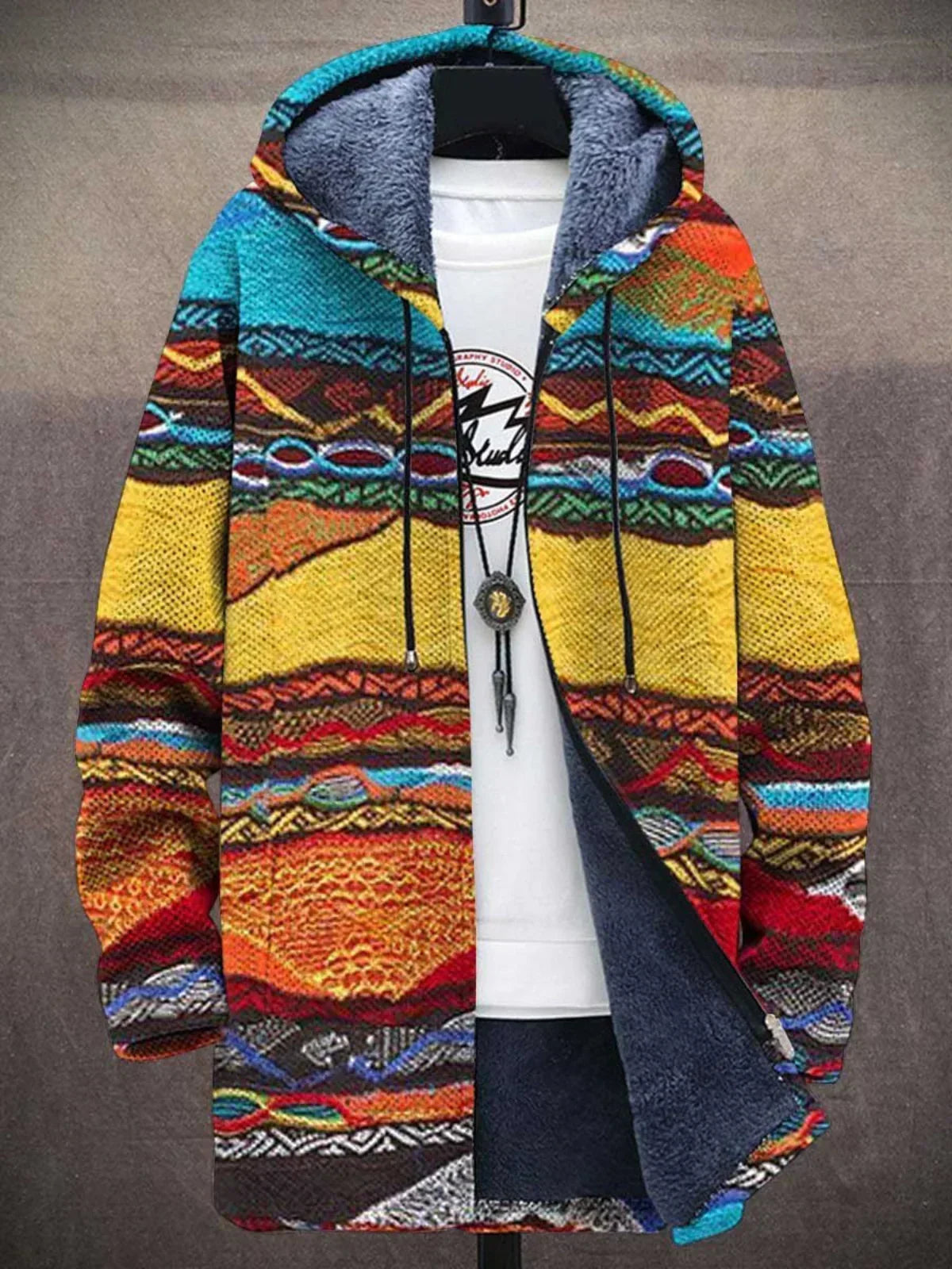 Elouera | Cardigan de Lujo con Inspiración Artística