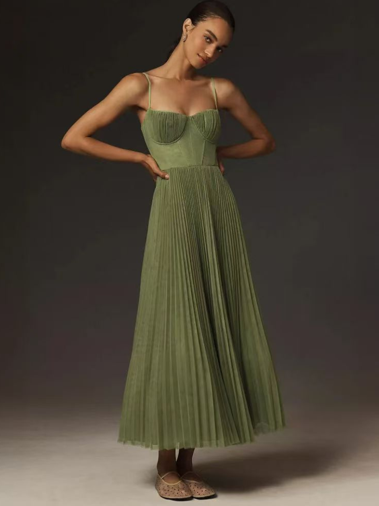 Zoe | Vestido de Noche Elegante sin Mangas con Espalda Descubierta