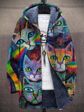 Kalanos | Cardigan de Lujo con Inspiración Artística
