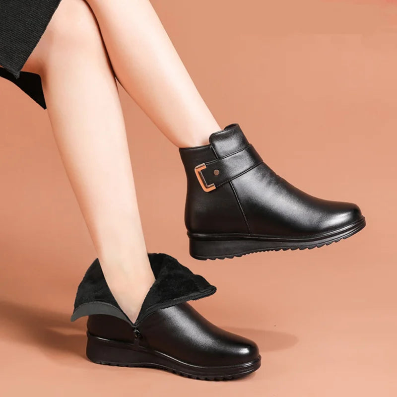 Botas de Piel: Comodidad y Soporte