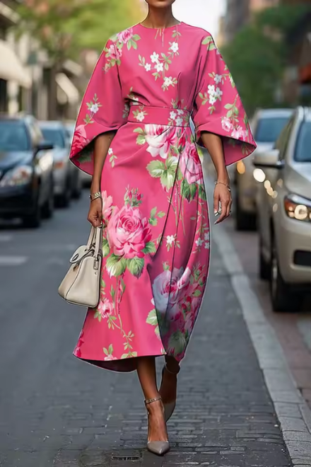 Élise | Vestido Real Floreado