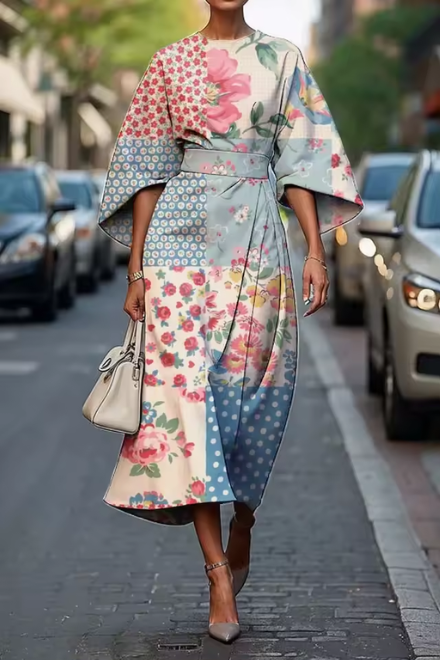 Élise | Vestido Real Floreado