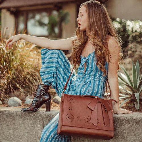 Bernadette – Bolsa de bandolera con moño