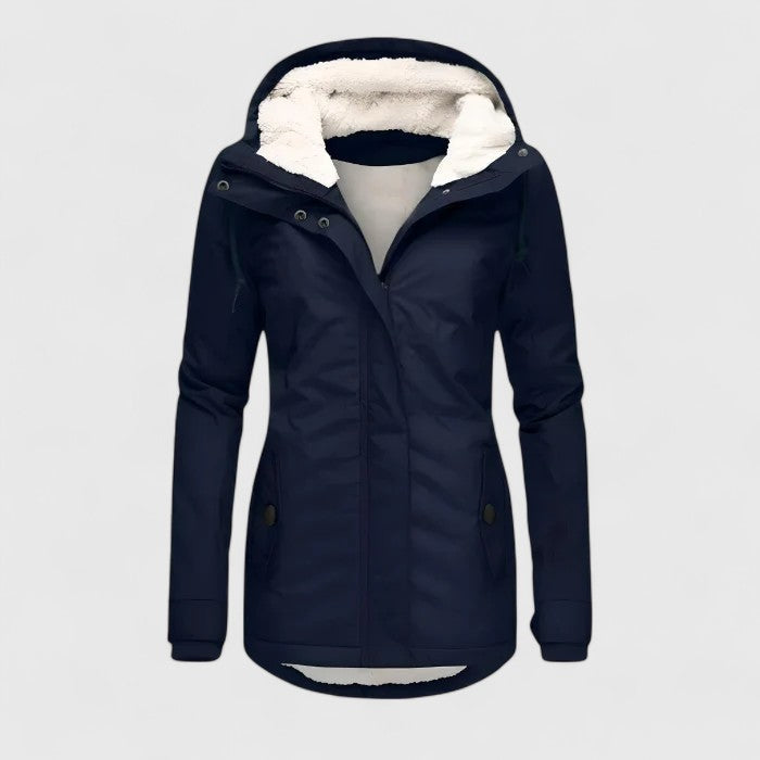Amélie | Chamarra de invierno impermeable con capucha