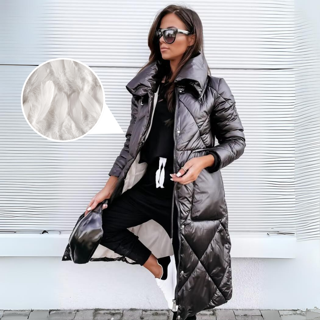 Noiréa | Chamarra capitonada elegante