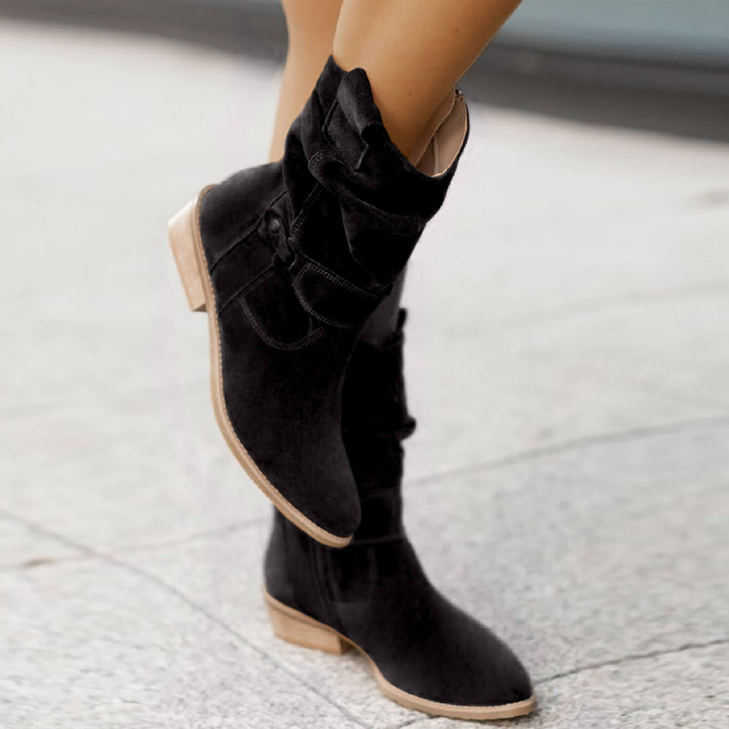 Botas de gamuza con acabado ultra suave