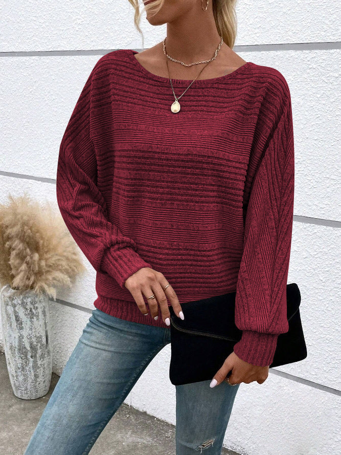 Seraphine | Suéter Elegante Holgado con Cobertura del Abdomen