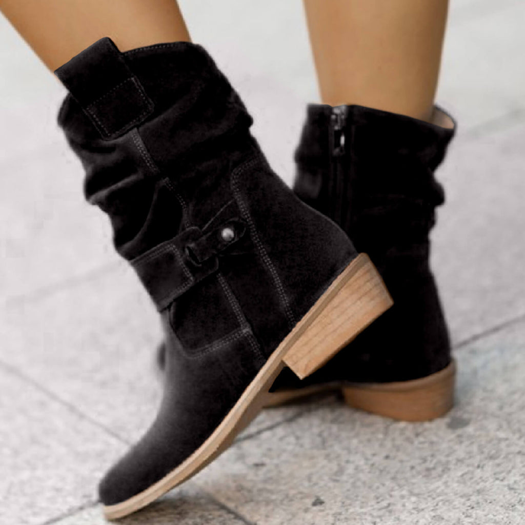 Botas de gamuza con acabado ultra suave