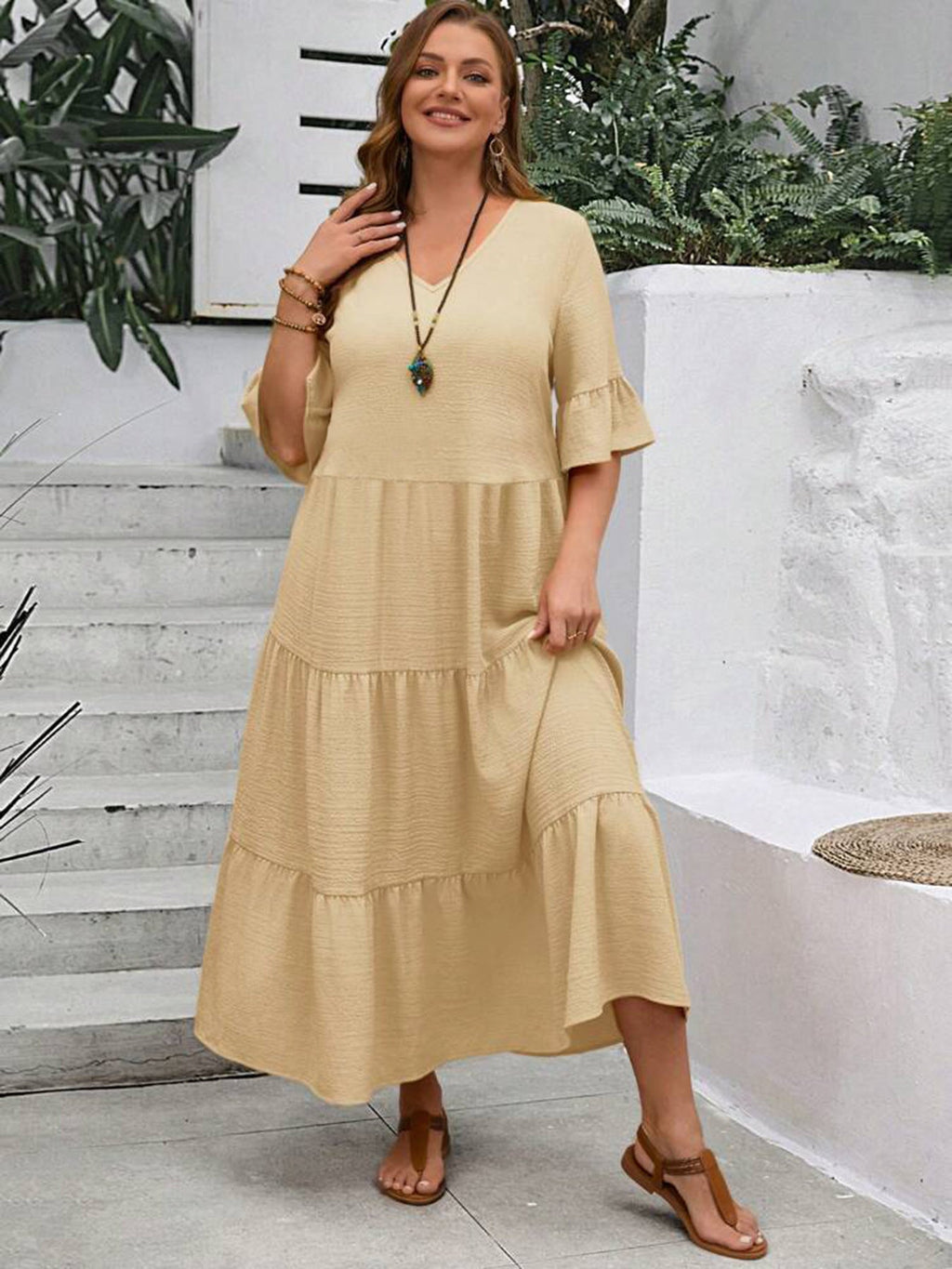 Serena | Vestido fluido y elegante