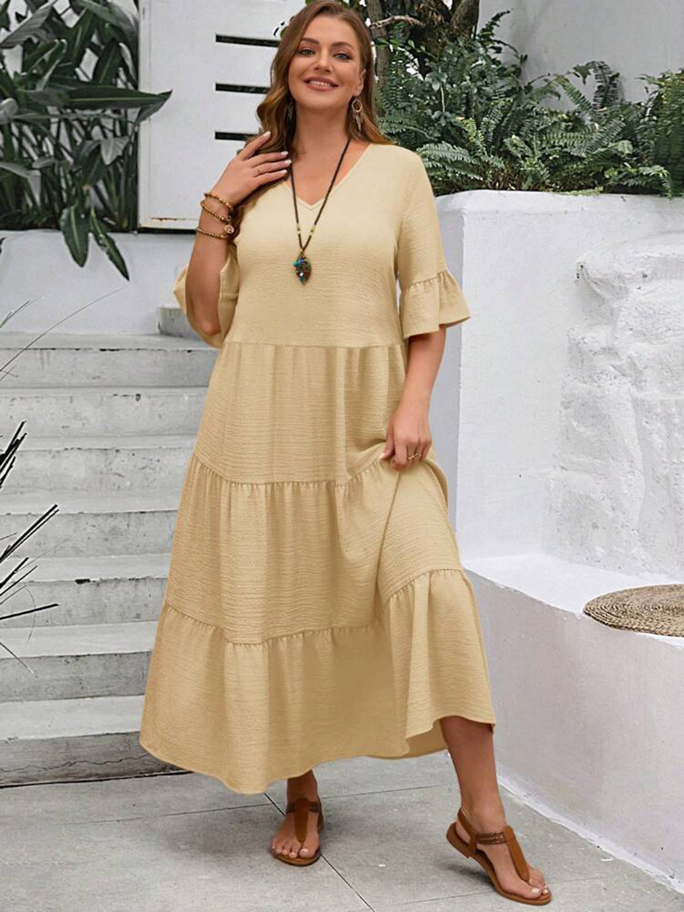 Serena | Vestido fluido y elegante