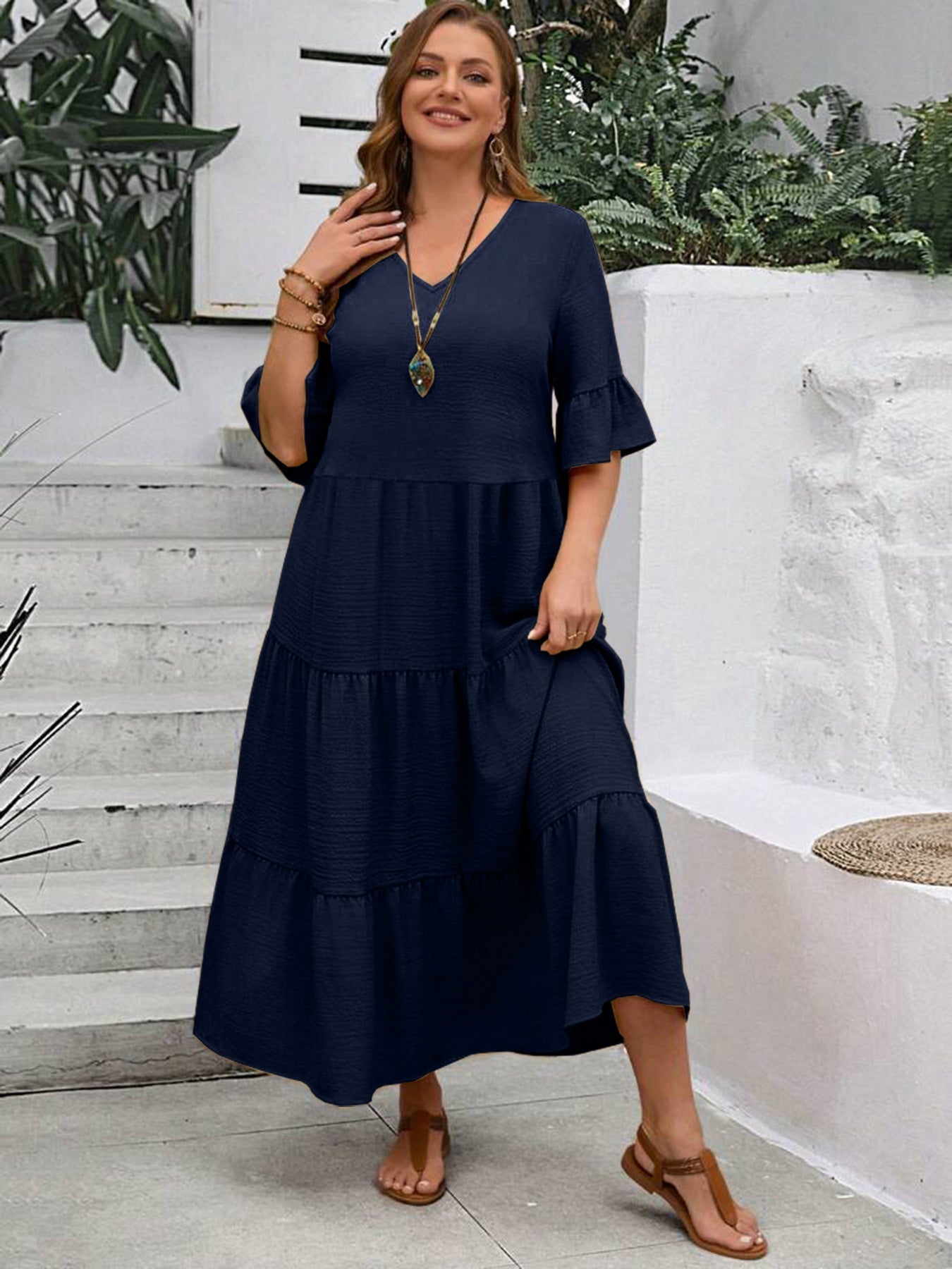 Serena | Vestido fluido y elegante