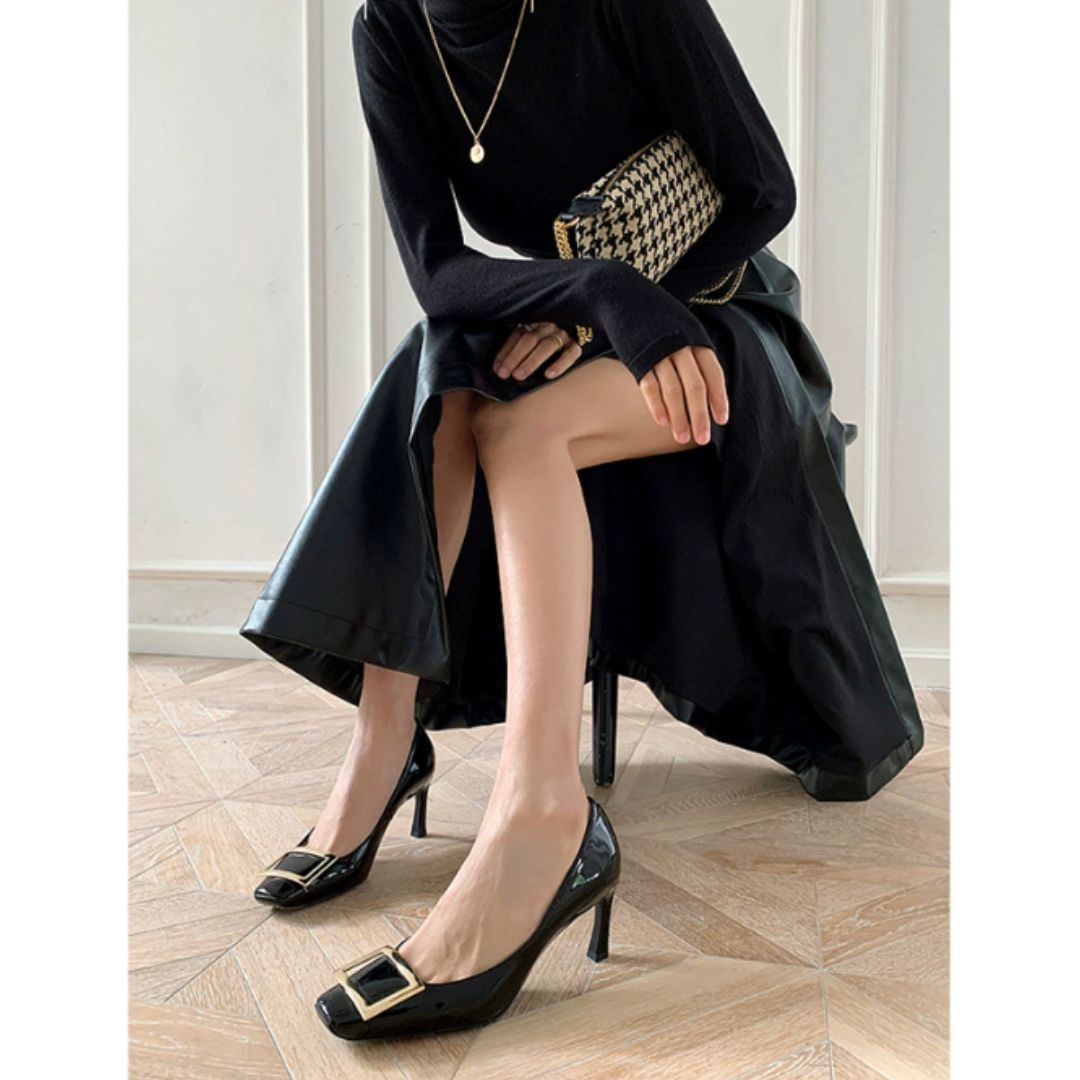 Giada™ | Sandalias de Punta Cuadrada
