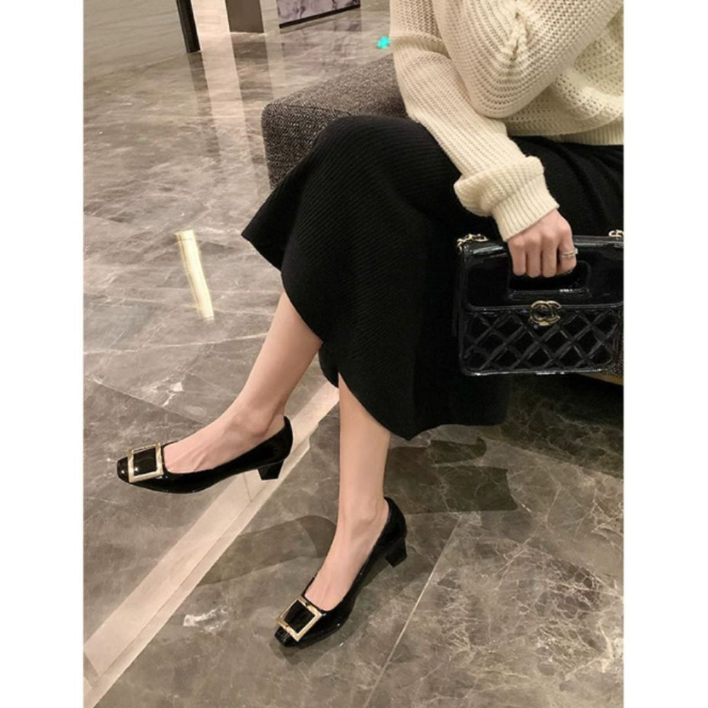 Giada™ | Sandalias de Punta Cuadrada