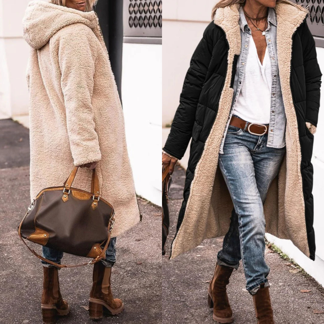 Sophia | Abrigo Reversible Elegante y Cómodo