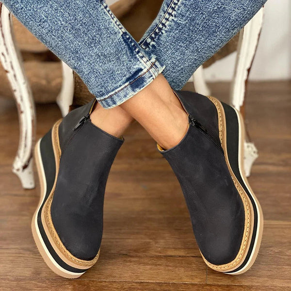 BOTAS DE PIEL ELEGANTES SLIM-FIT