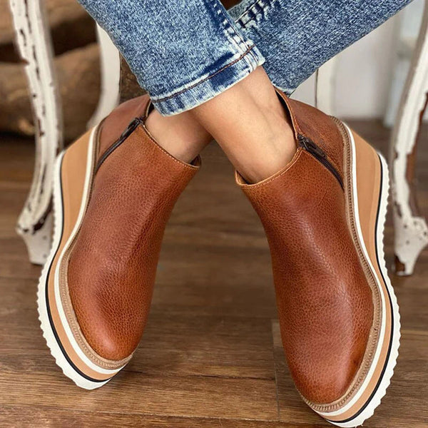 BOTAS DE PIEL ELEGANTES SLIM-FIT