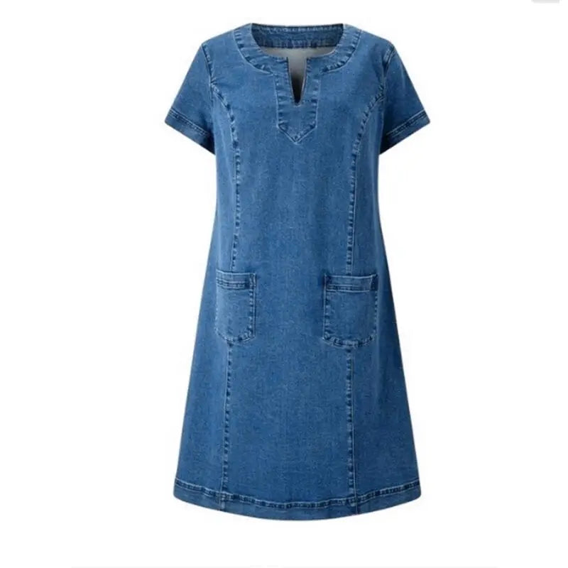 Sofia | Vestido de mezclilla suave