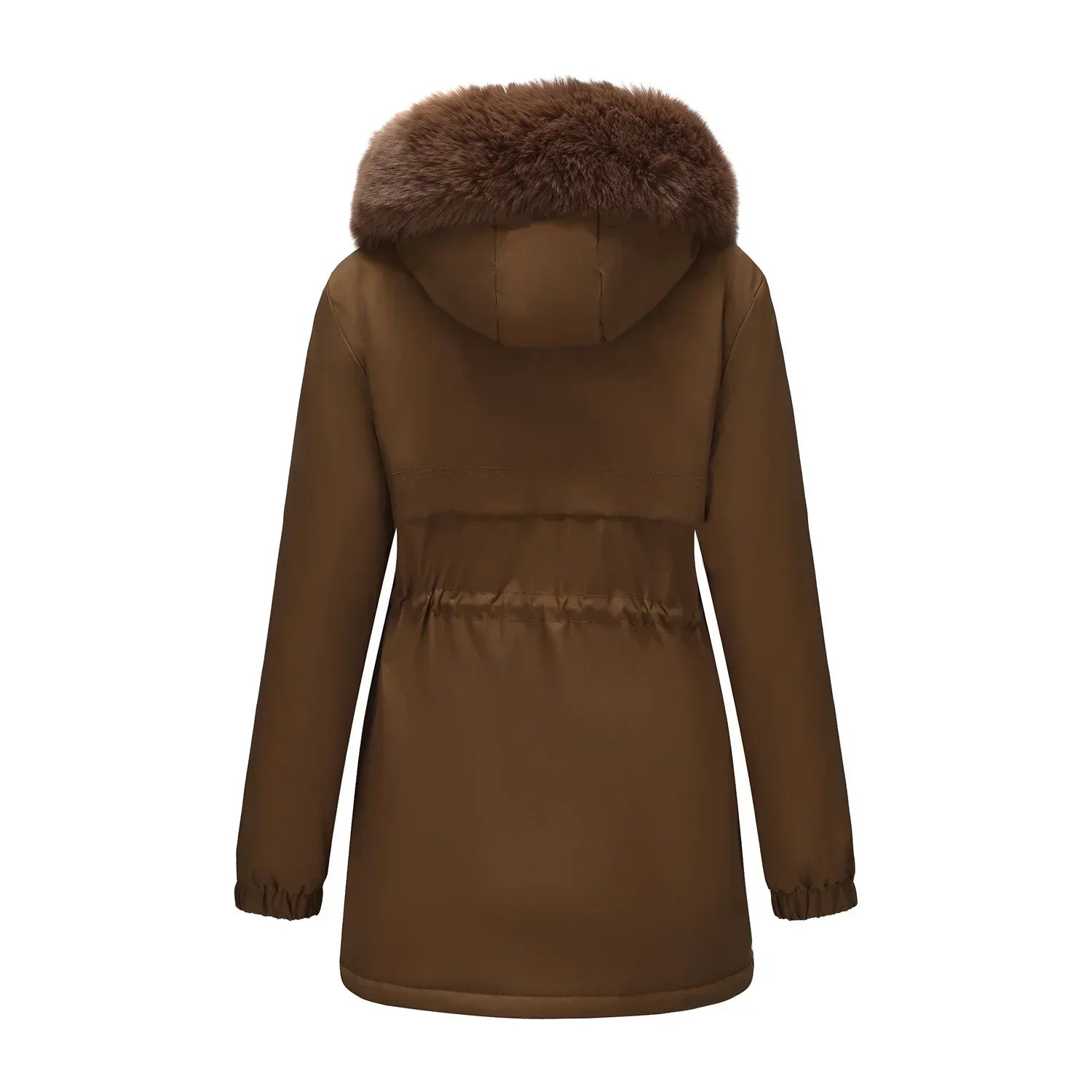 Grâce | Parka de invierno elegante con borde de piel