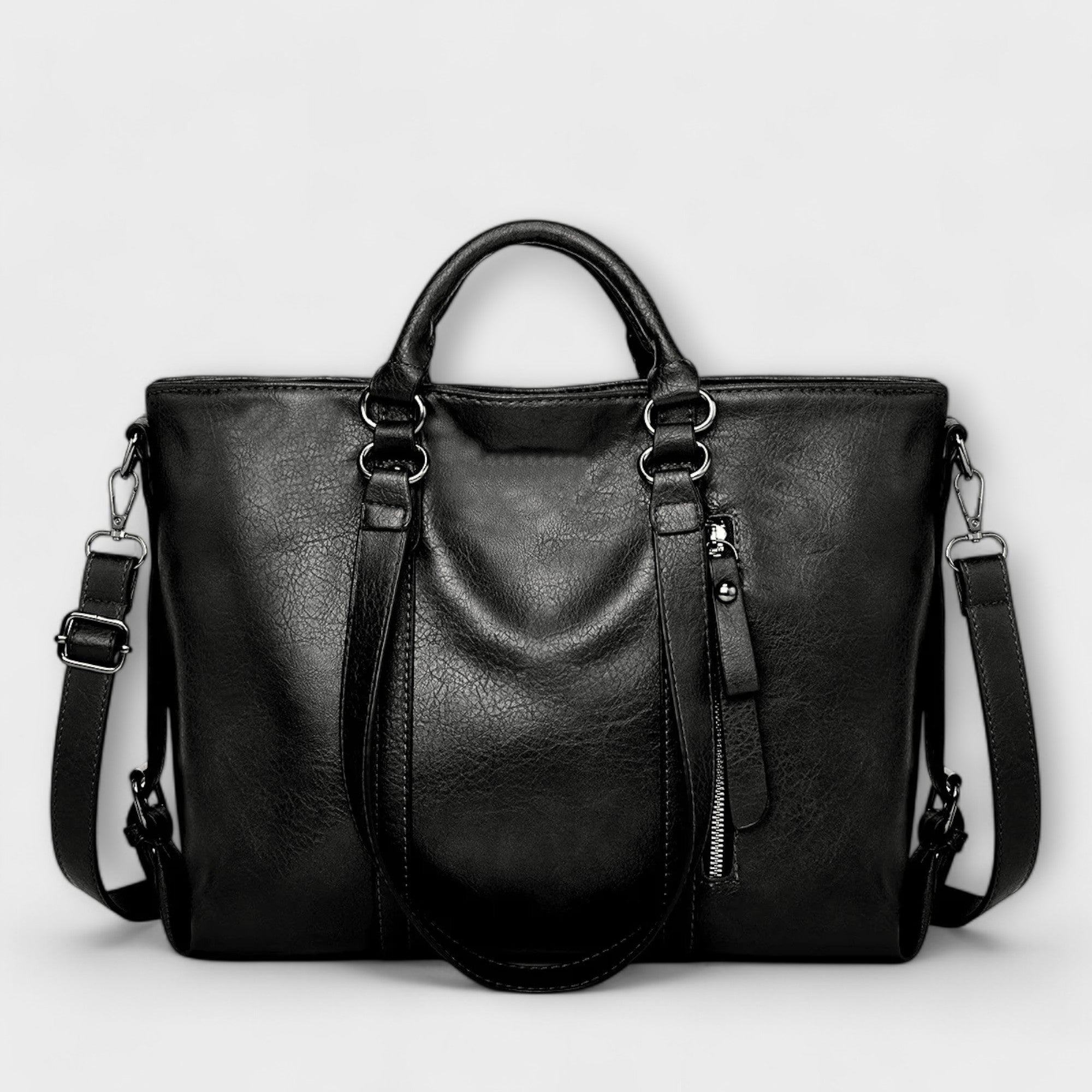 Zephyra - Bolsa de Mano en Piel