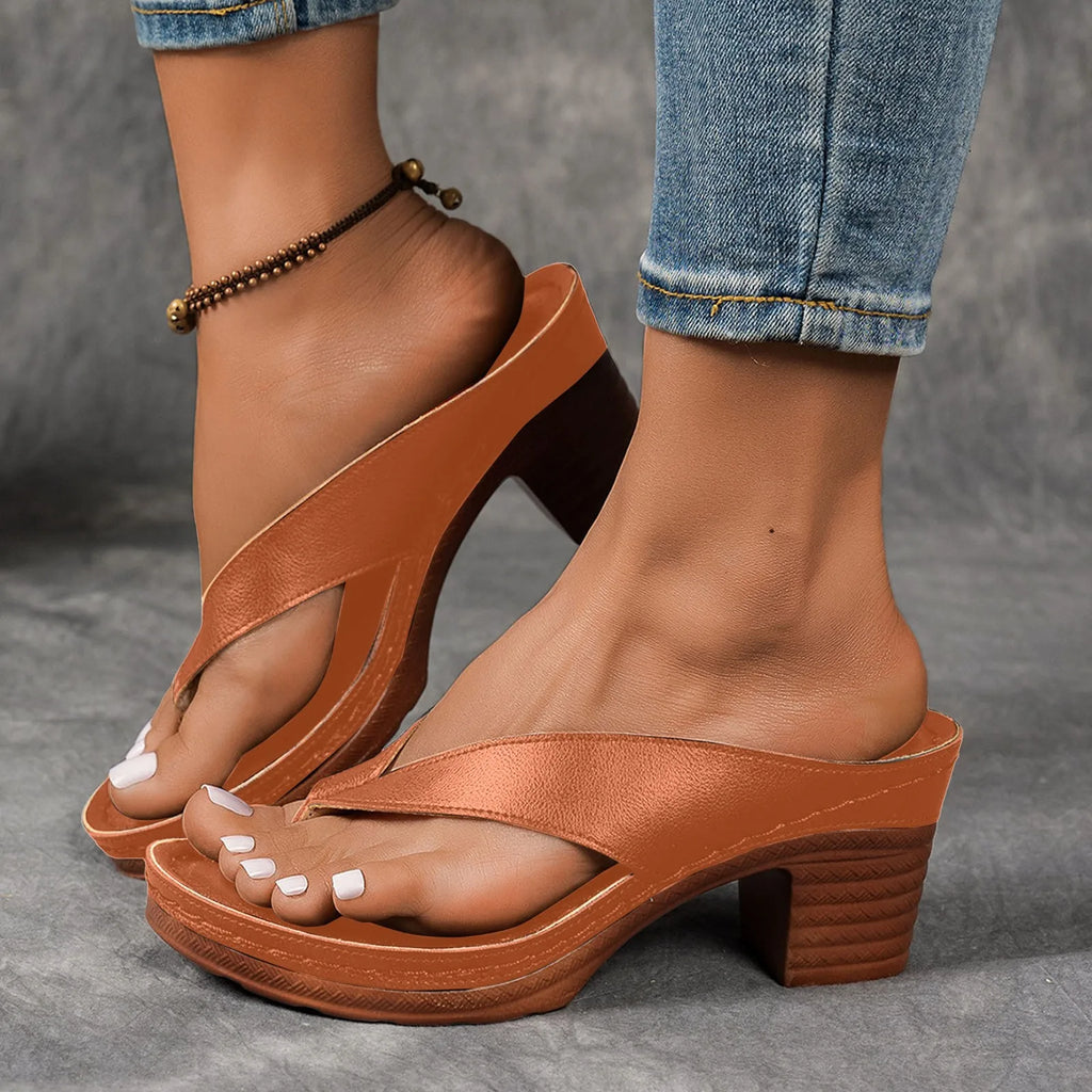 LUNAFLEX™ | SANDALIA ORTOPÉDICA DE TACÓN