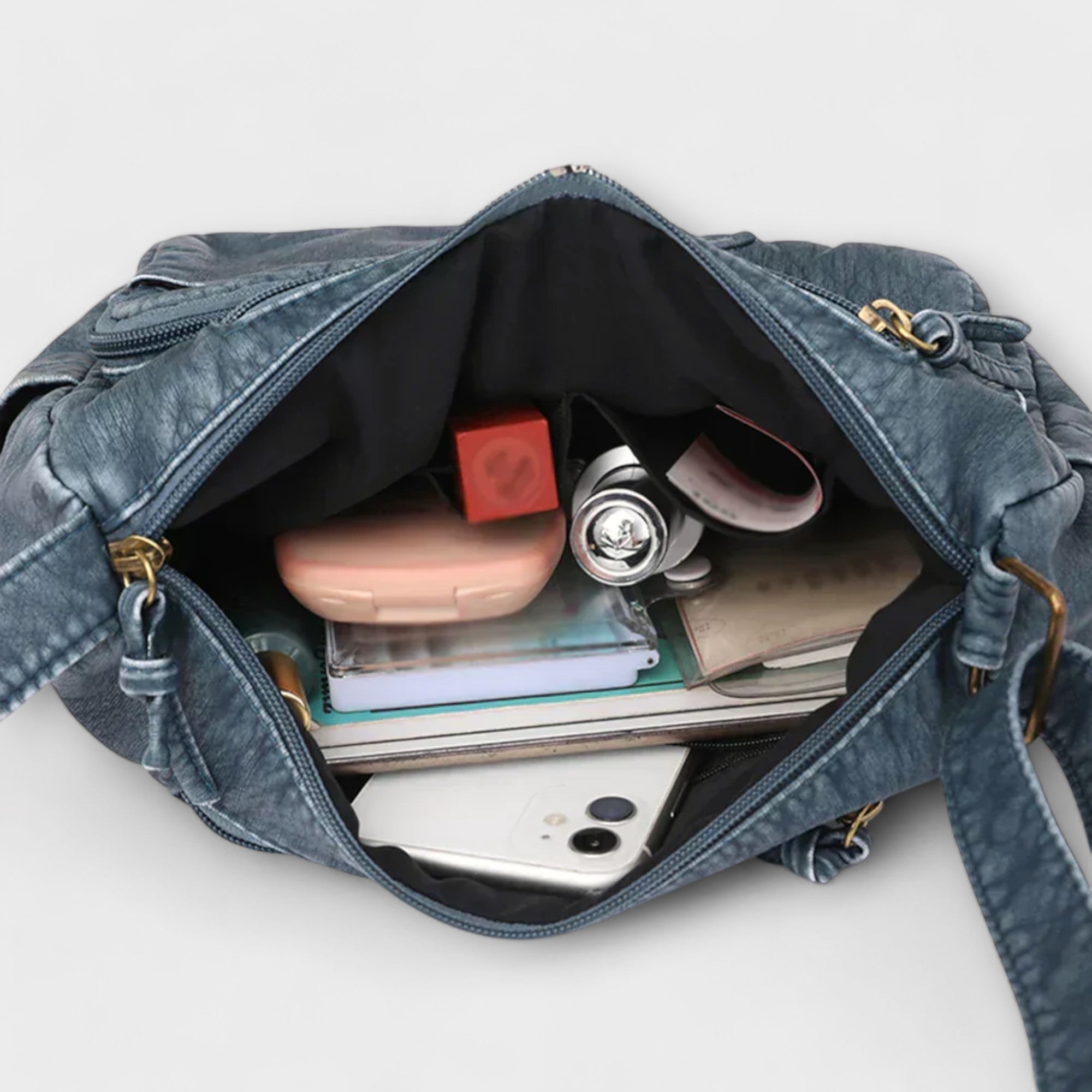 Fenix - Bolsa de Piel Vintage Old Skool