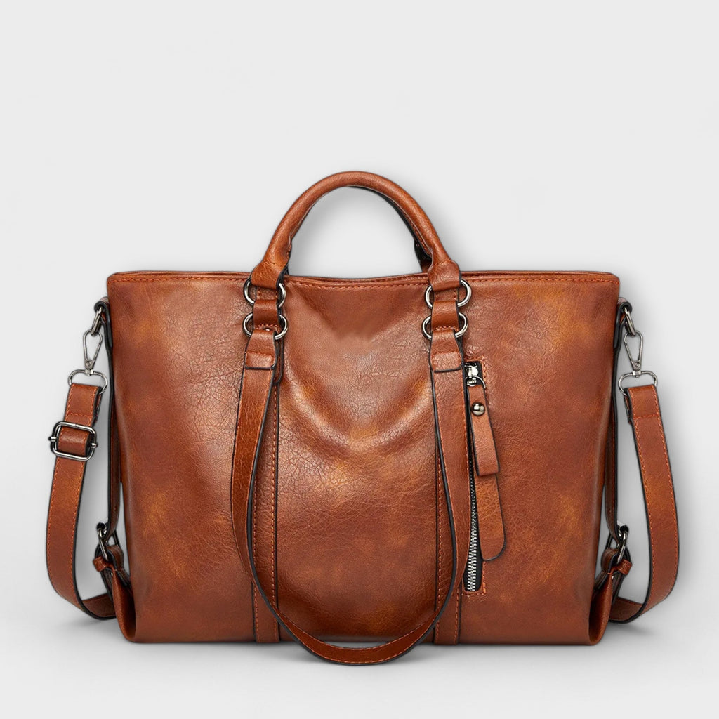 Zephyra - Bolsa de Mano en Piel