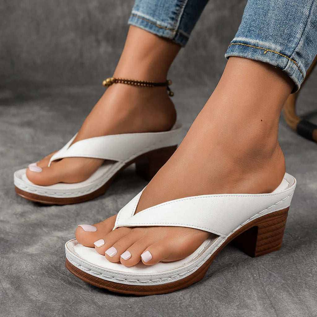 LUNAFLEX™ | SANDALIA ORTOPÉDICA DE TACÓN