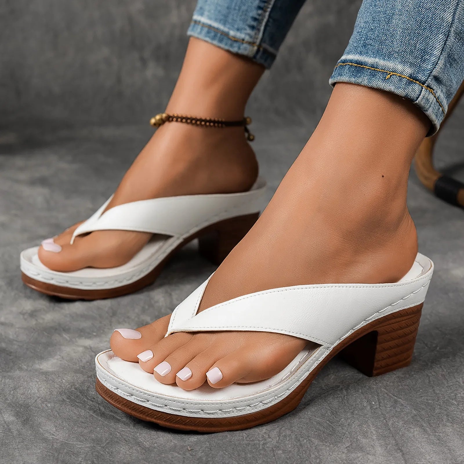 LUNAFLEX™ | SANDALIA ORTOPÉDICA DE TACÓN
