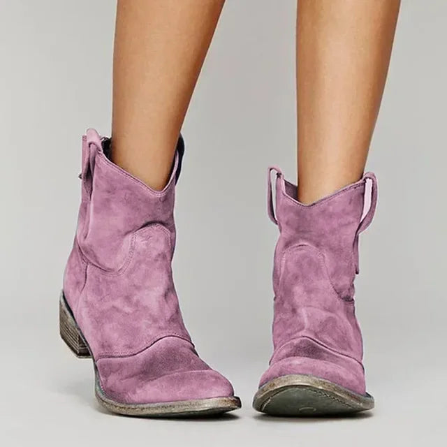 Carlotta – Botines de Gamuza