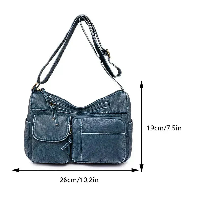 Fenix - Bolsa de Piel Vintage Old Skool