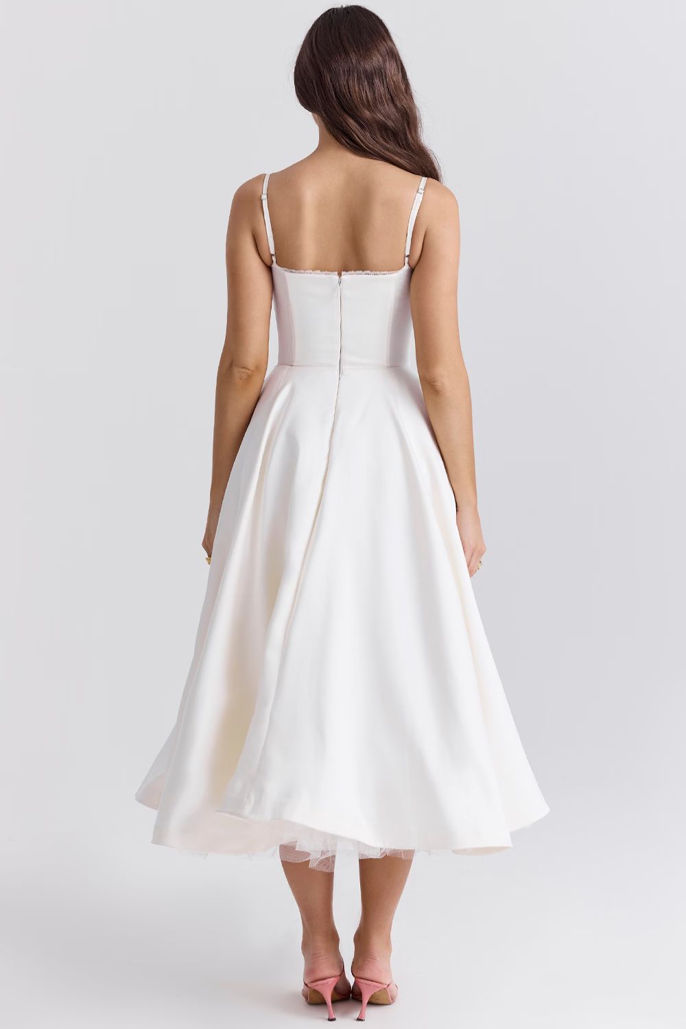 Minerva | Vestido Princesa de Lujo con Tirantes de Espagueti