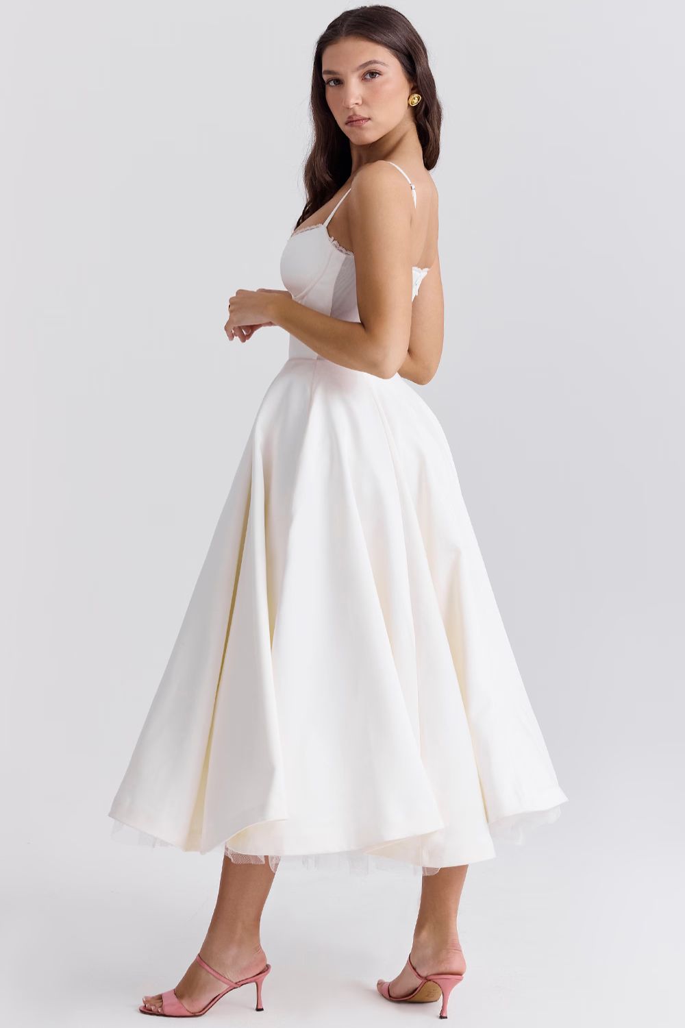 Minerva | Vestido Princesa de Lujo con Tirantes de Espagueti