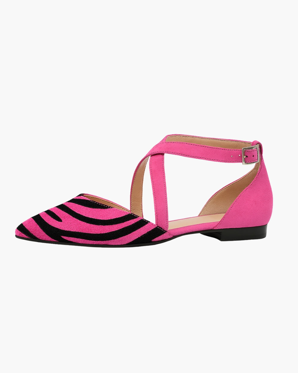 Asilia – Sandalias de Rayas con Punta