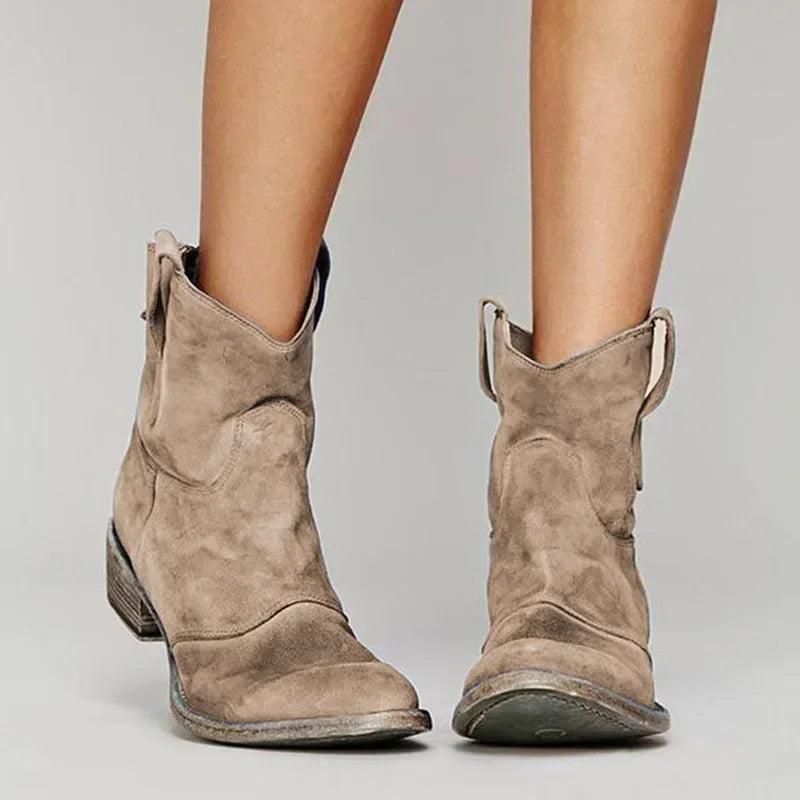 Carlotta – Botines de Gamuza