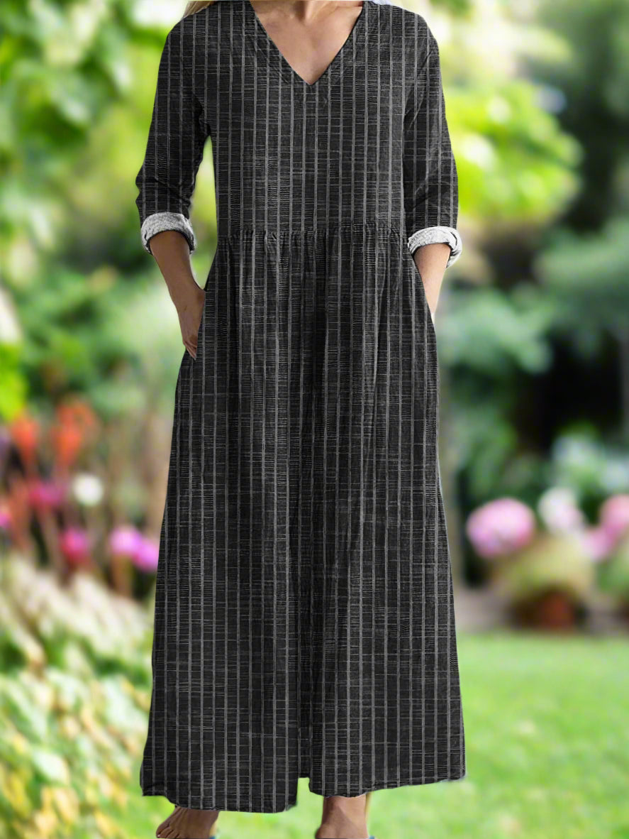 Dabria | Vestido a Rayas Clásico y Casual
