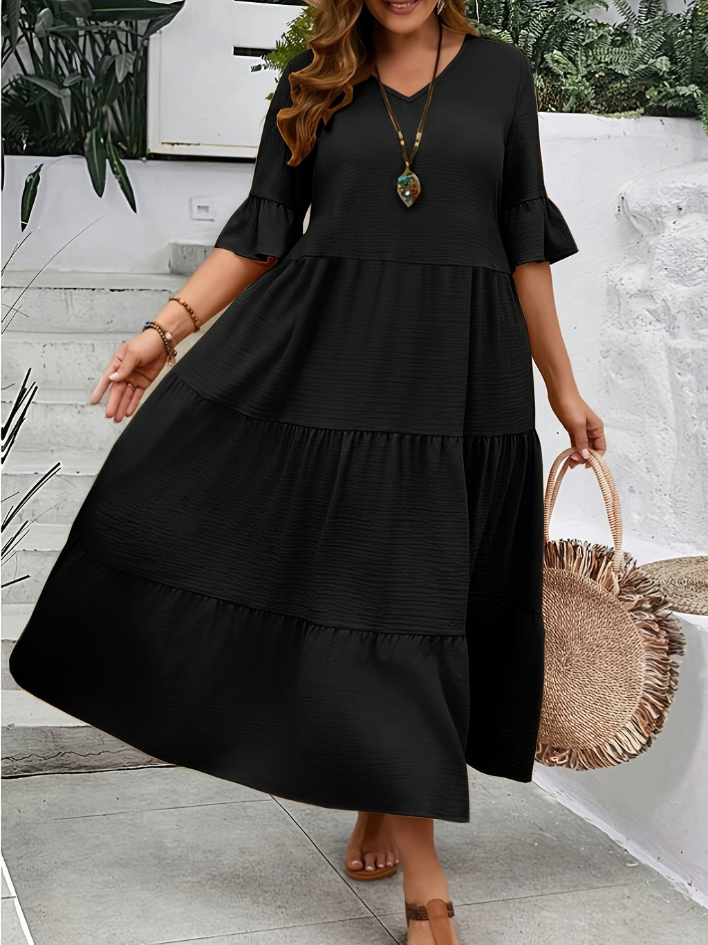 Serena | Vestido fluido y elegante