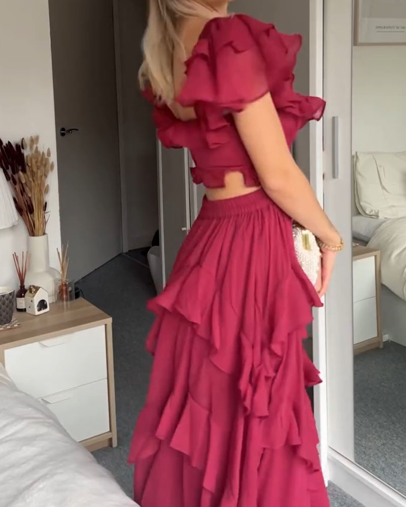 Quinlan | Vestido Elegante de Cintura Alta con Encaje
