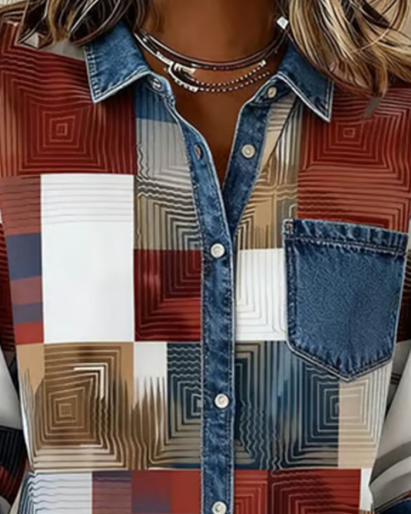 Anaïs-Claire | Sudadera con Cremallera y Estampado Casual