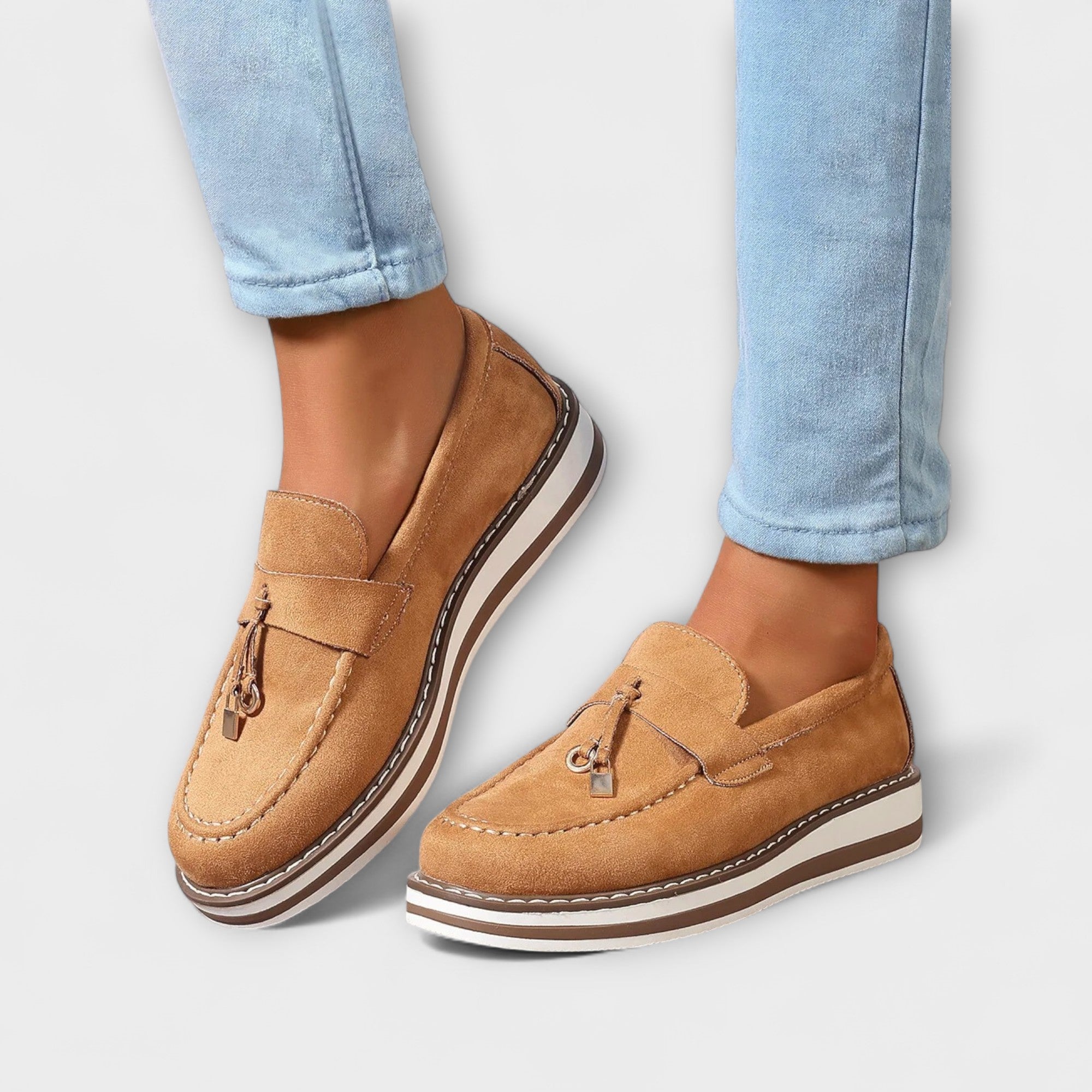 LUISA | Zapatos Casuales de Punta Redonda, con Estilo Moderno y Comodidad Diaria