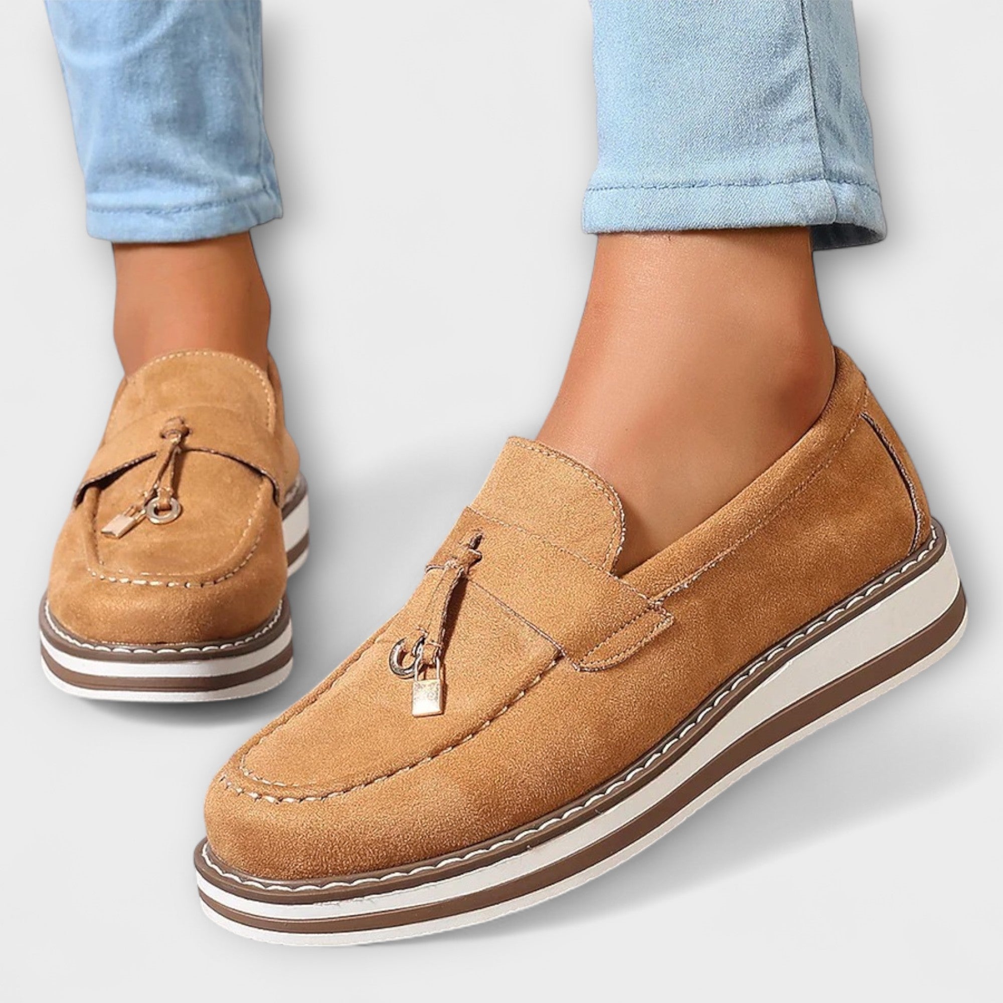 LUISA | Zapatos Casuales de Punta Redonda, con Estilo Moderno y Comodidad Diaria