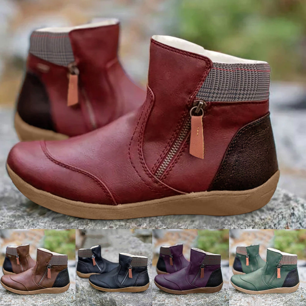BOTAS DE PIEL CON SOPORTE PARA TODA TEMPORADA